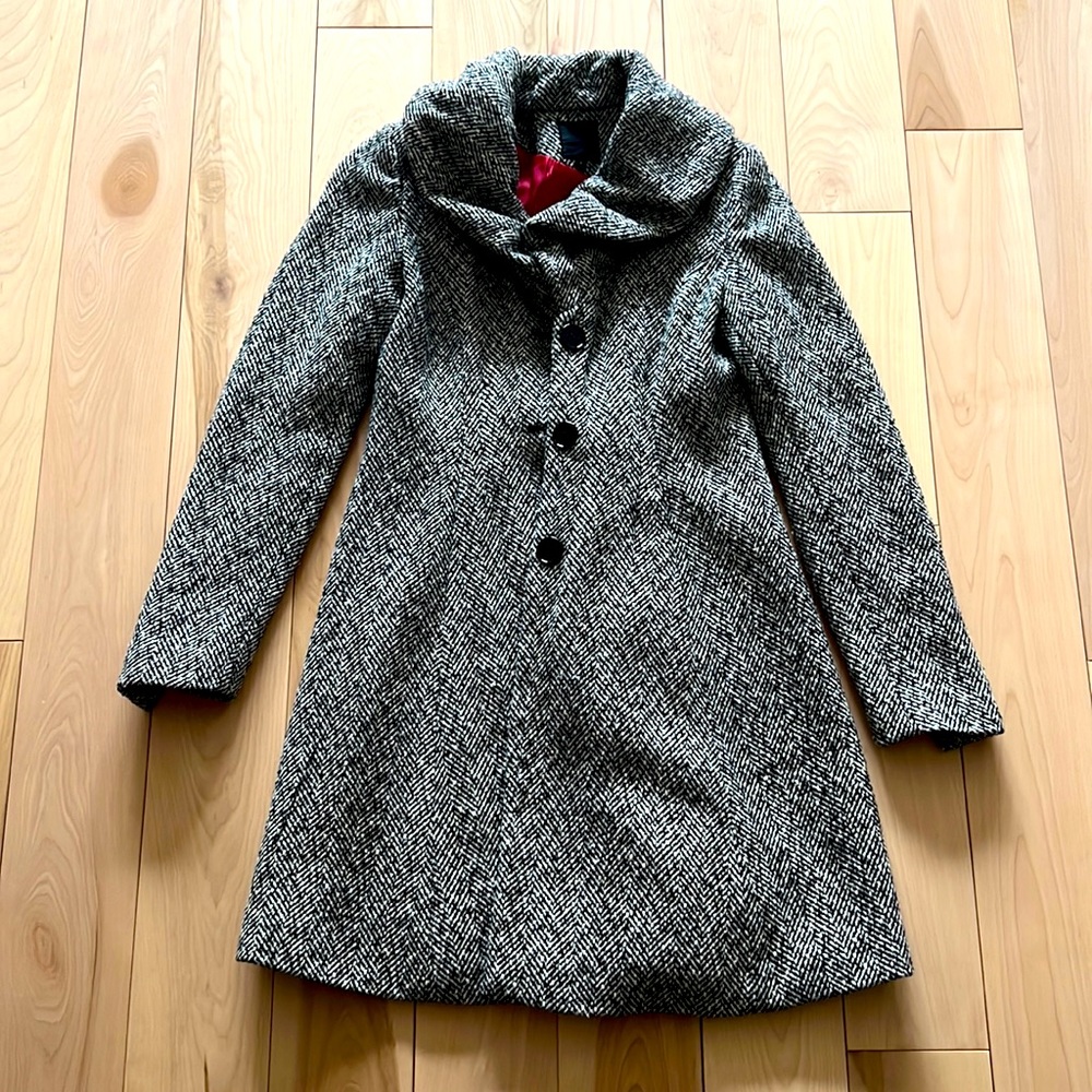 Vintage Express wool blend coat